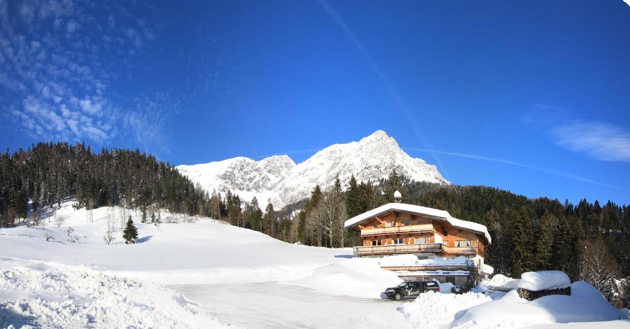 Boutique-Pension Jaegerwirt Scheffau am Wilden Kaiser Exterior foto