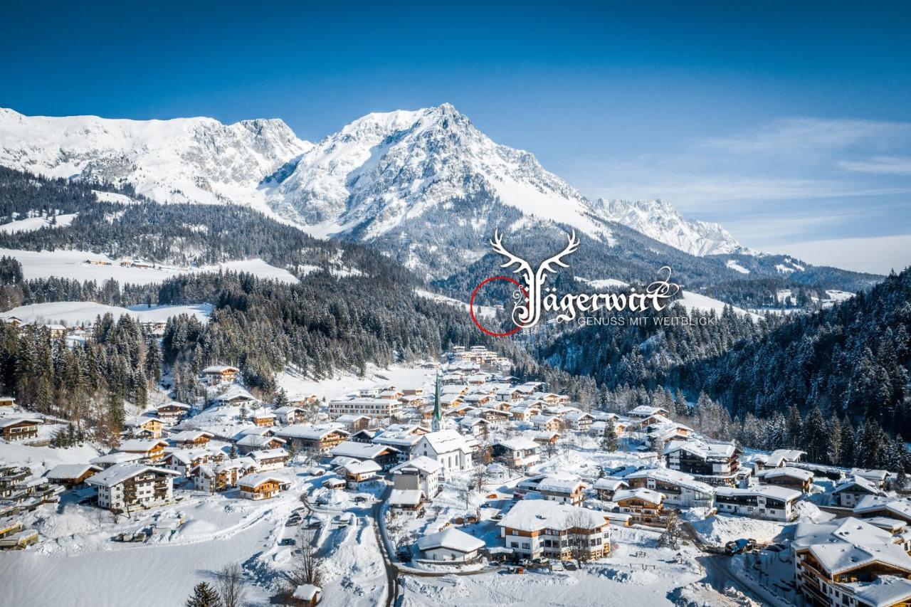Boutique-Pension Jaegerwirt Scheffau am Wilden Kaiser Exterior foto
