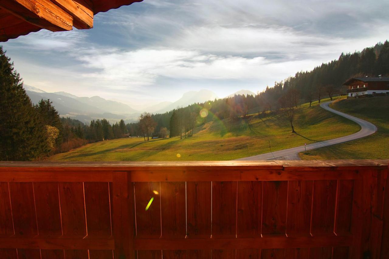 Boutique-Pension Jaegerwirt Scheffau am Wilden Kaiser Exterior foto